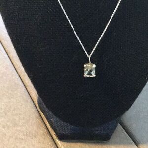 Necklace, Yellow Citrine Pendant, NEW, Handmade, Sterling Silver, Artisan